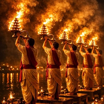 varanasi ghats arti